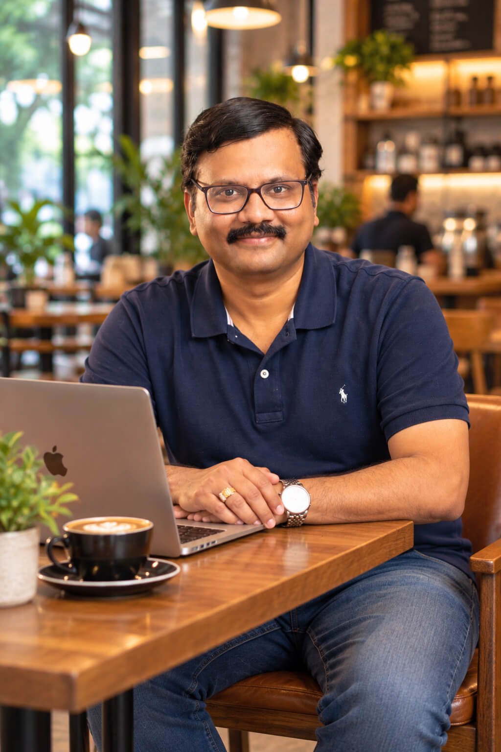 Srinivas Saripalli discussing organizational transformation and AI adoption